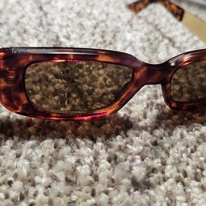 Versace Rectangular Sunglasses